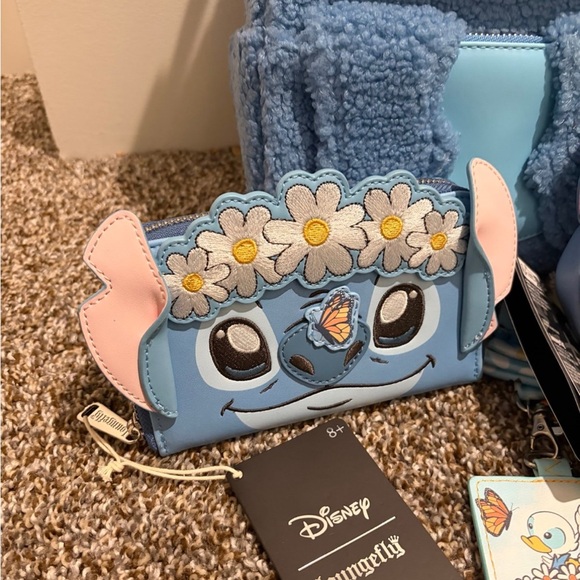 Disney Stitch Loungefly 4 piece Bundle (Read) main image 8